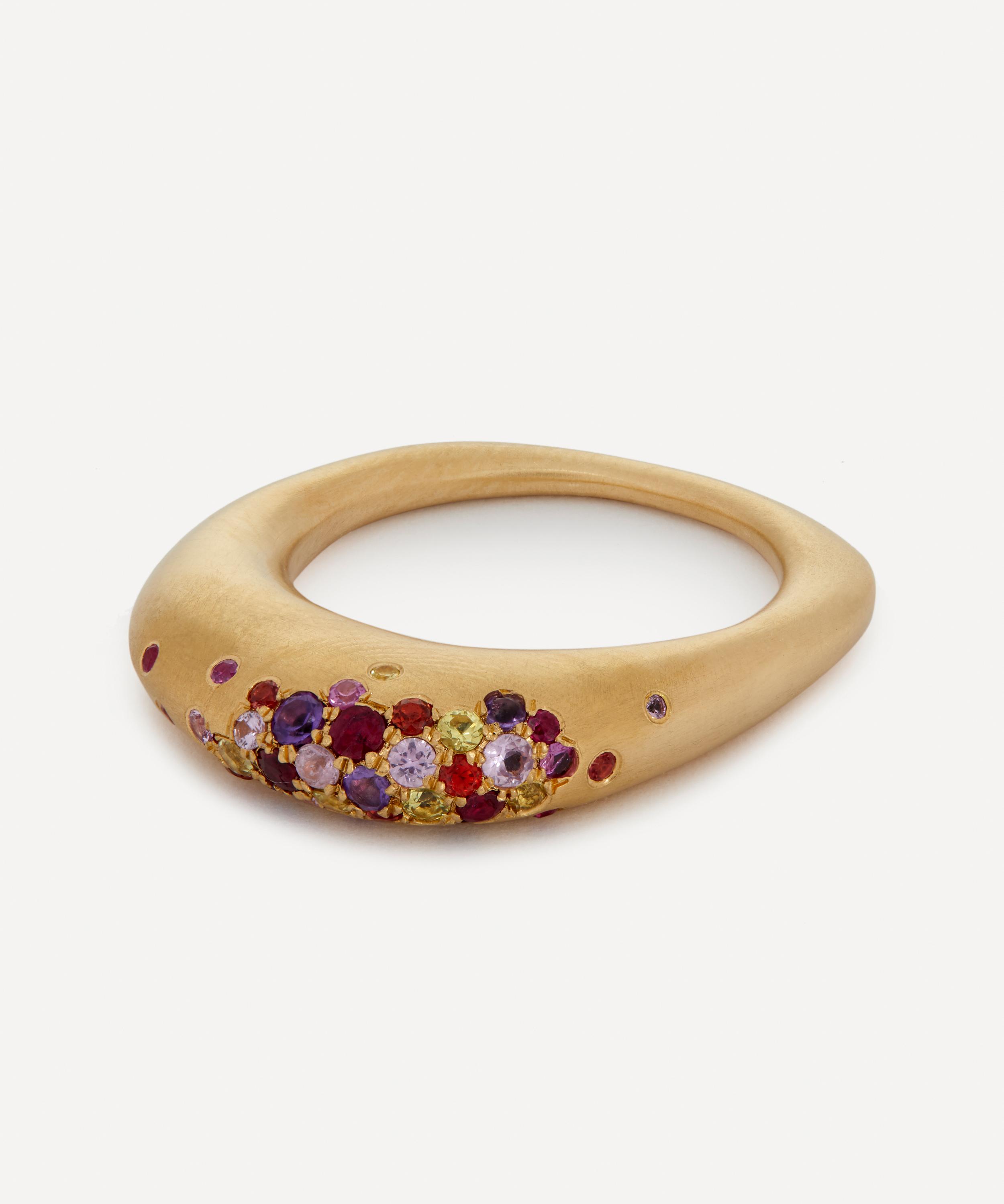 Nada Ghazal - 18ct Gold Urban Summer Nights Ring Small image number 2