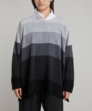 Eskandar - A-Line Cashmere Bateau Sweater image number 2