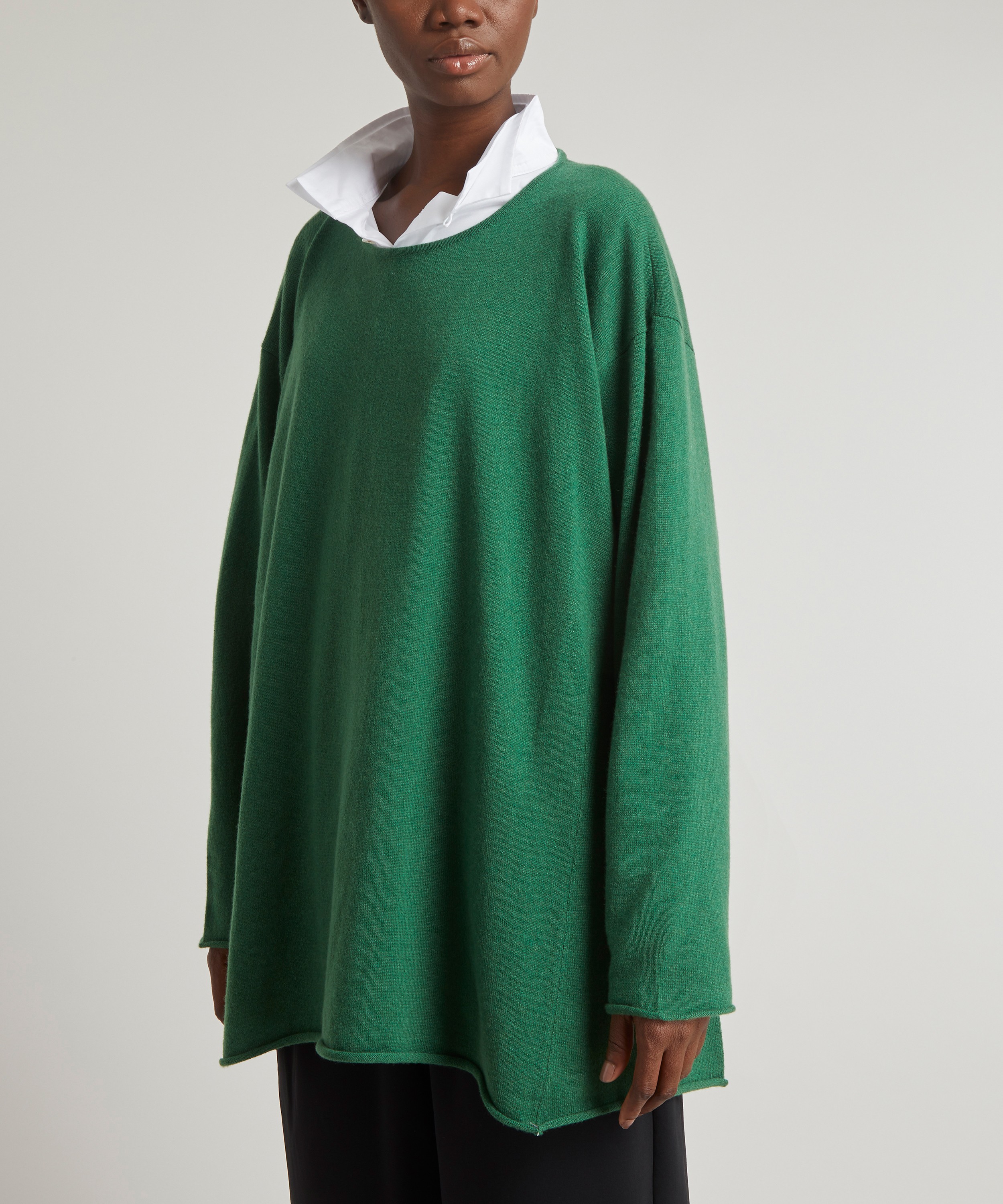 Eskandar - A-Line Cashmere Sweater image number 2