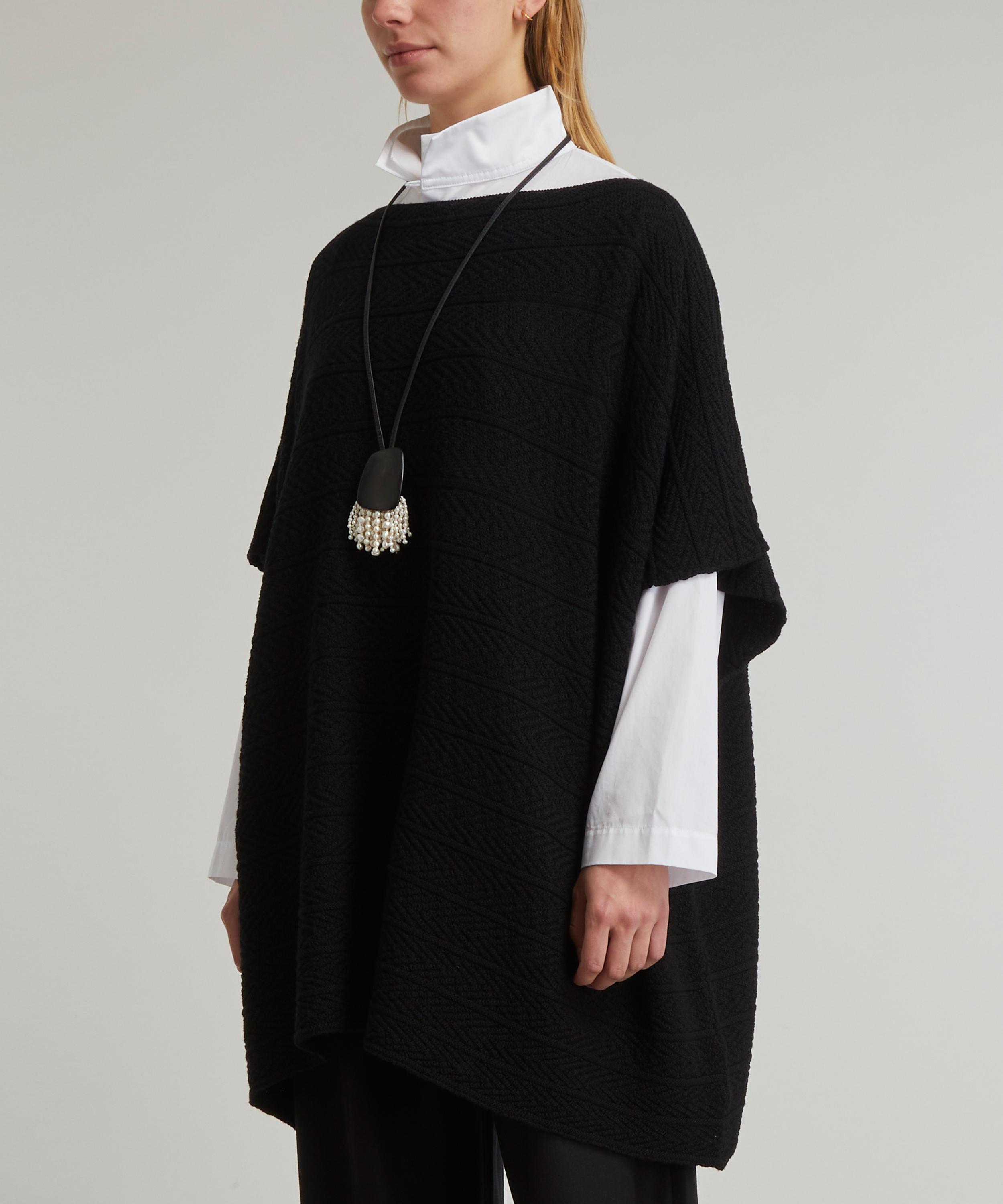Eskandar - Cashmere Kaftan Top image number 2
