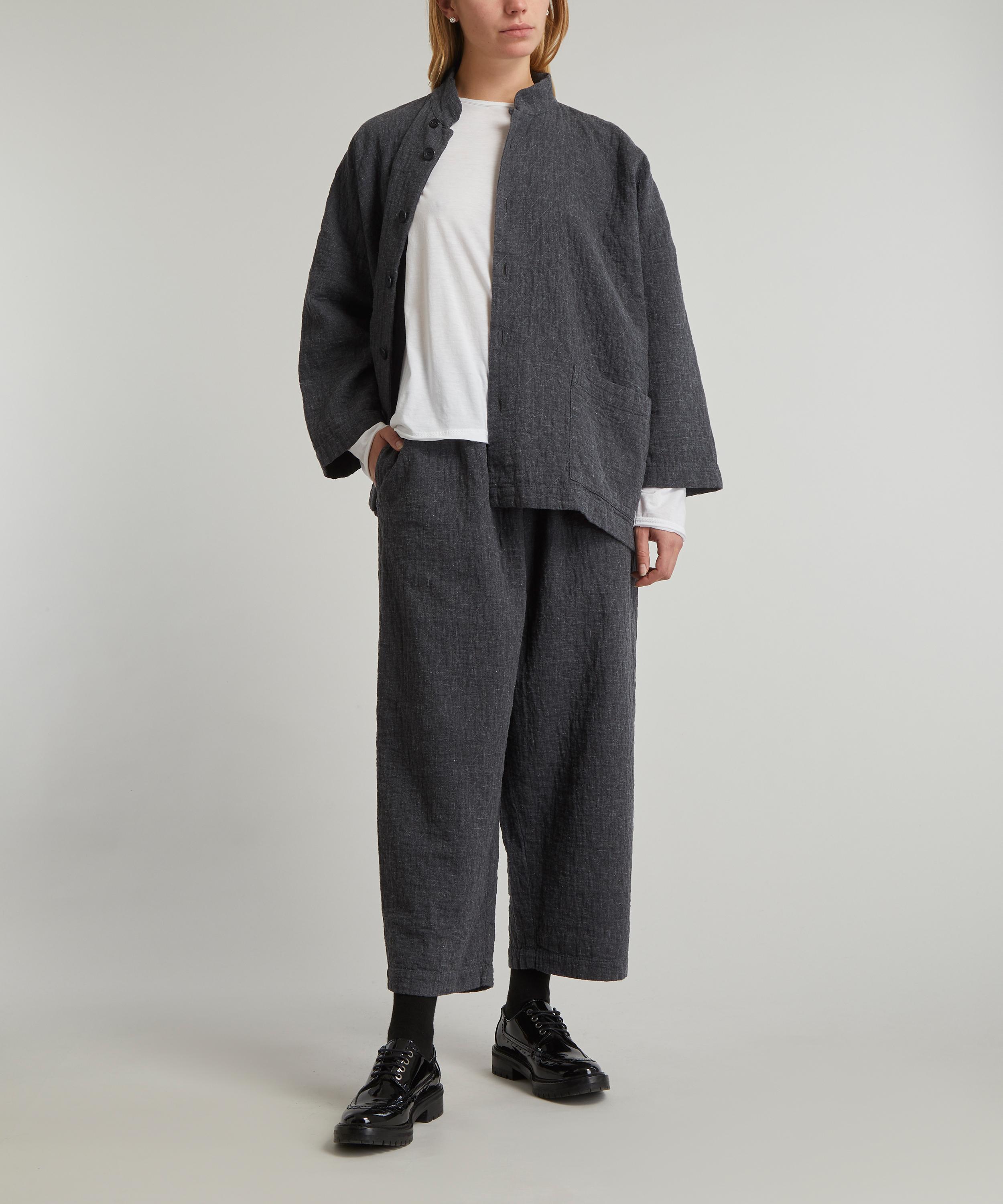 Eskandar - Quilted Japanese Trousers image number 1