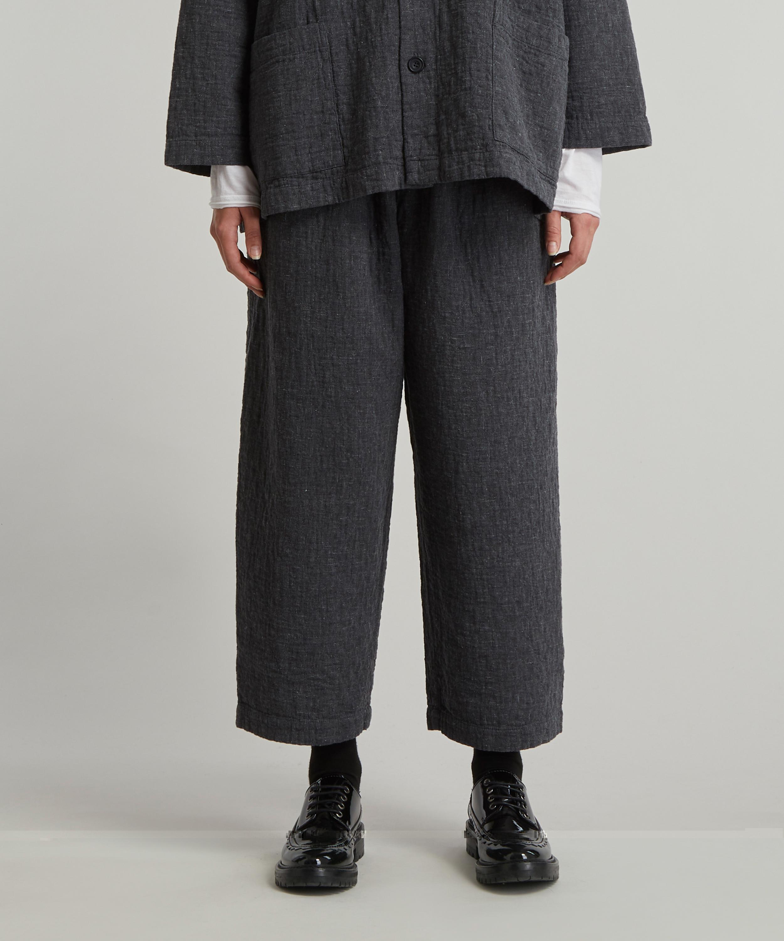 Eskandar - Quilted Japanese Trousers image number 2