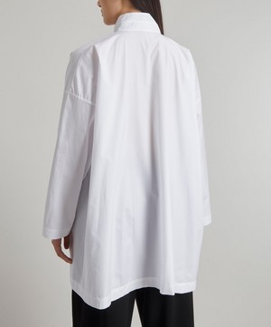 Eskandar - Oversized Cotton Shirt image number 3