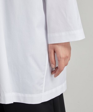 Eskandar - Oversized Cotton Shirt image number 4