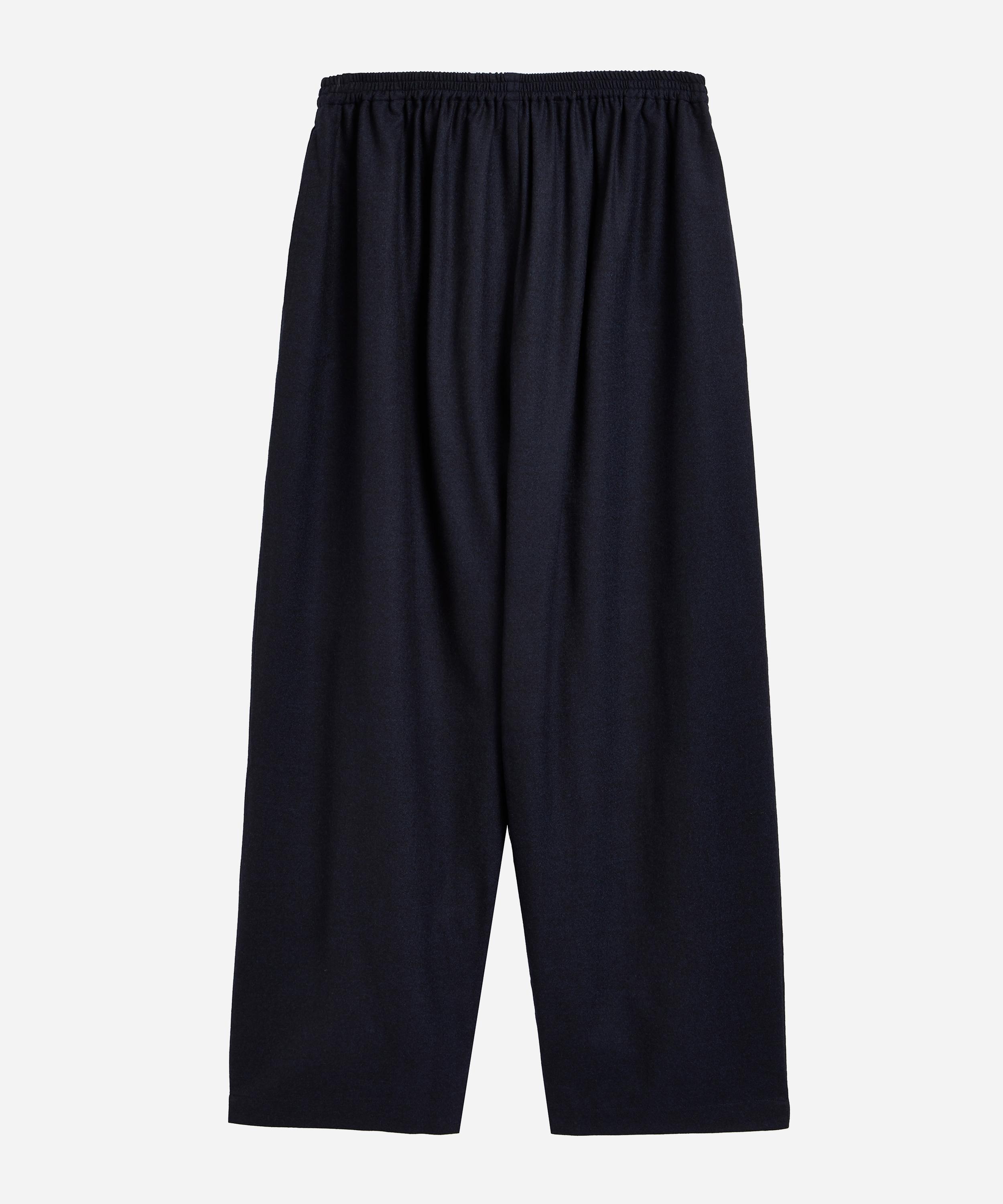 Eskandar - Longer Japanese Trousers With Ankle Slits