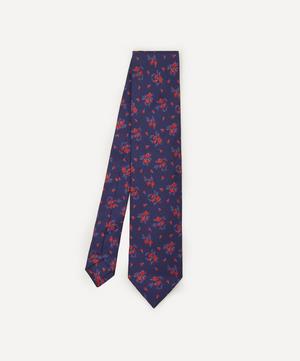 Liberty - Macclesfield Floral Printed Silk Tie image number 0
