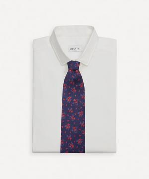 Liberty - Macclesfield Floral Printed Silk Tie image number 1
