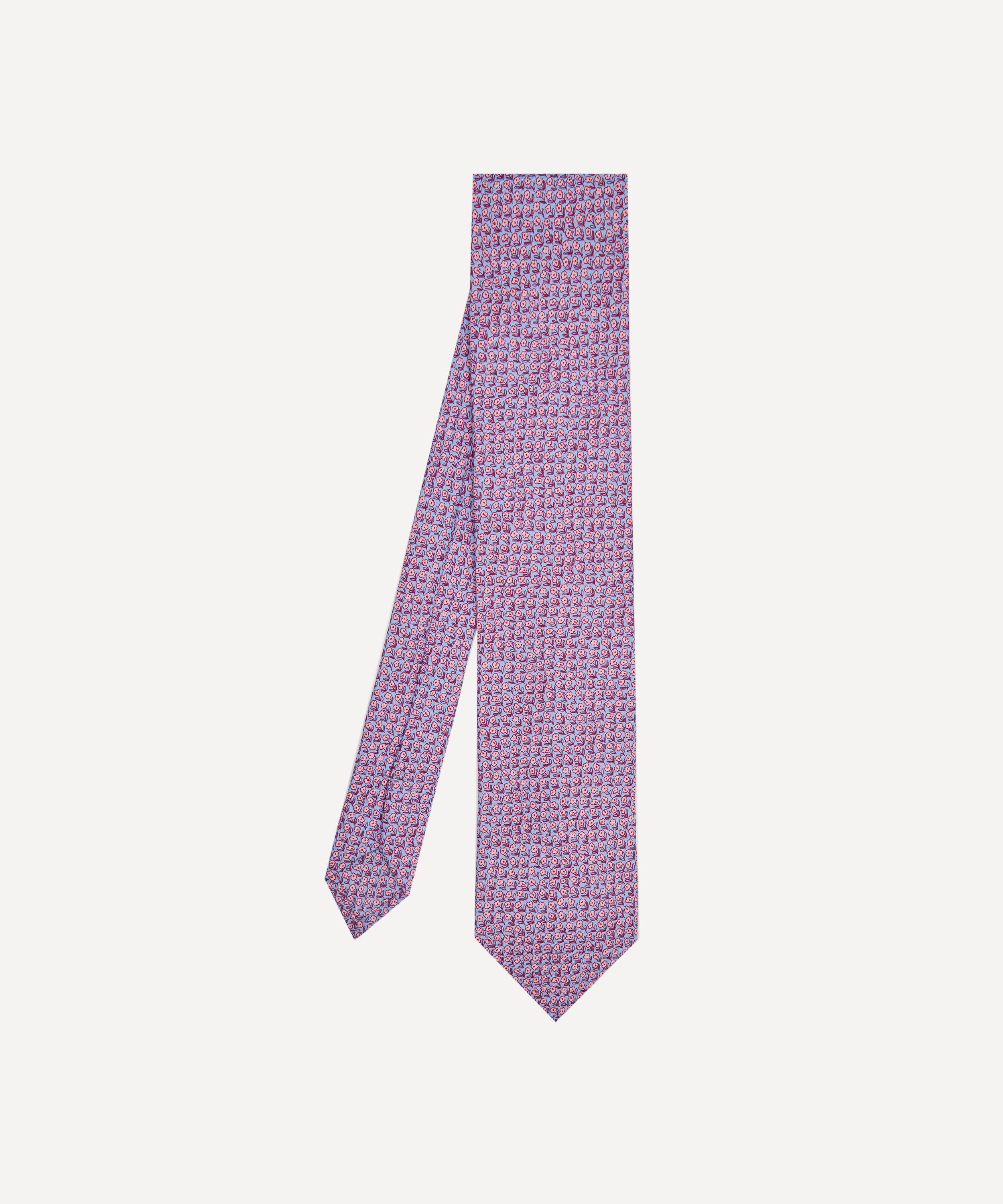 Liberty - City Bloom Printed Silk Tie image number 0