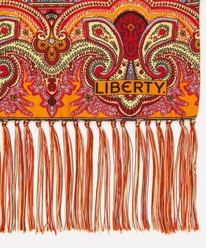 Liberty - Almondvale Printed Silk Scarf image number 4