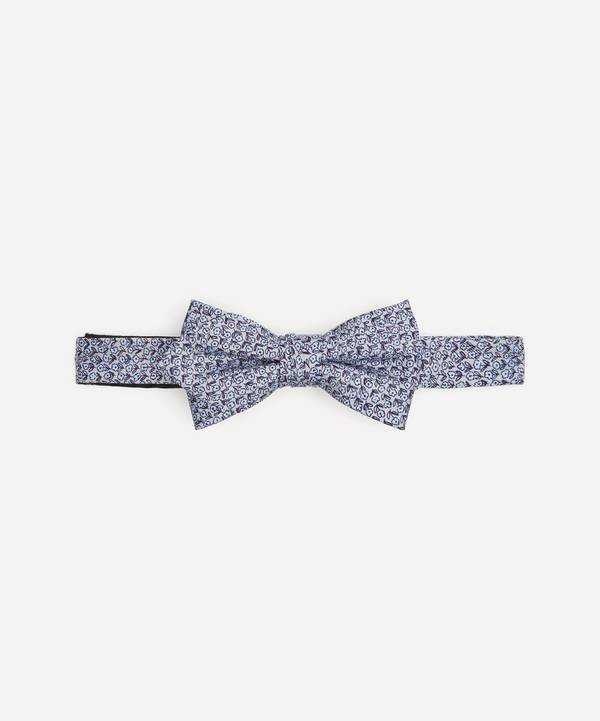 Express Men`s $49 Floral Liberty Fabric Cotton Bow Tie New 
