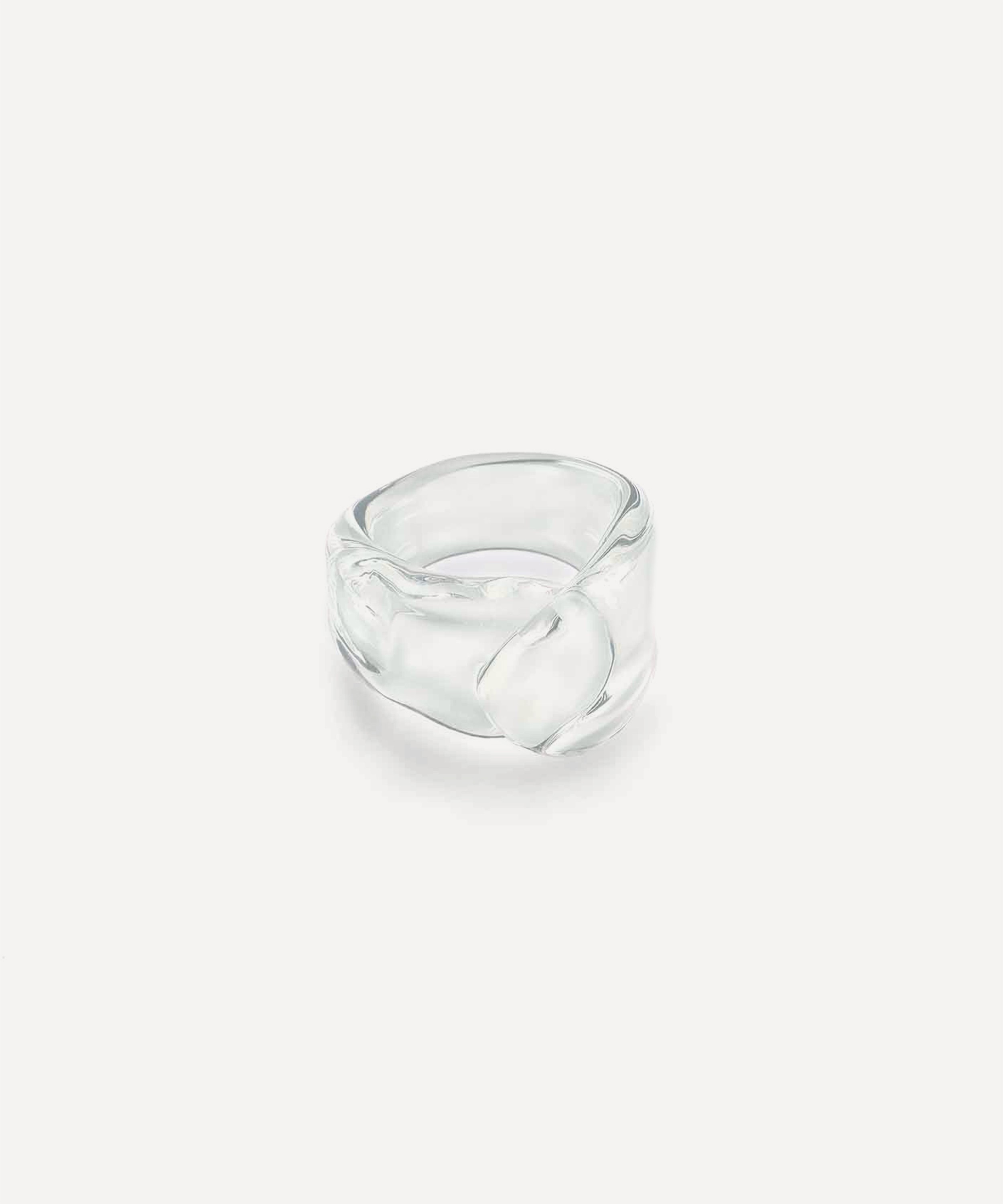 Annika Inez - Glassy Foldover Ring