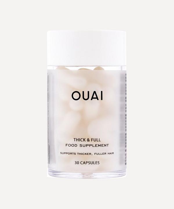 OUAI - Thick & Full Hair Supplement 30 Capsules image number null