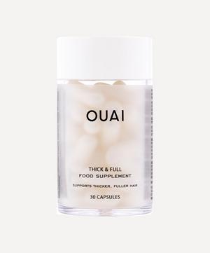 OUAI - Thick & Full Hair Supplement 30 Capsules image number 0