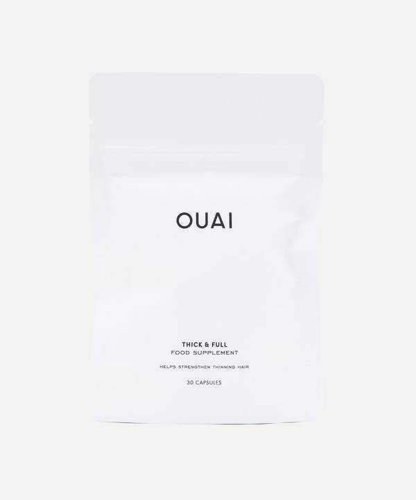 OUAI - Thick & Full Hair Supplement 30 Capsules Refill image number 0