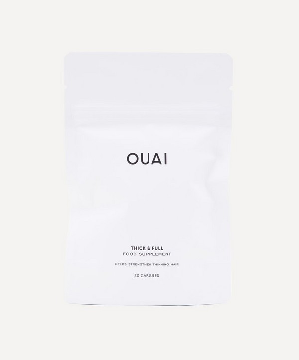 OUAI - Thick & Full Hair Supplement 30 Capsules Refill image number null