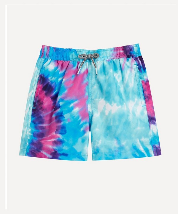 Boardies - Purple Haze Tie Dye Swim Shorts 1-8 Years image number null