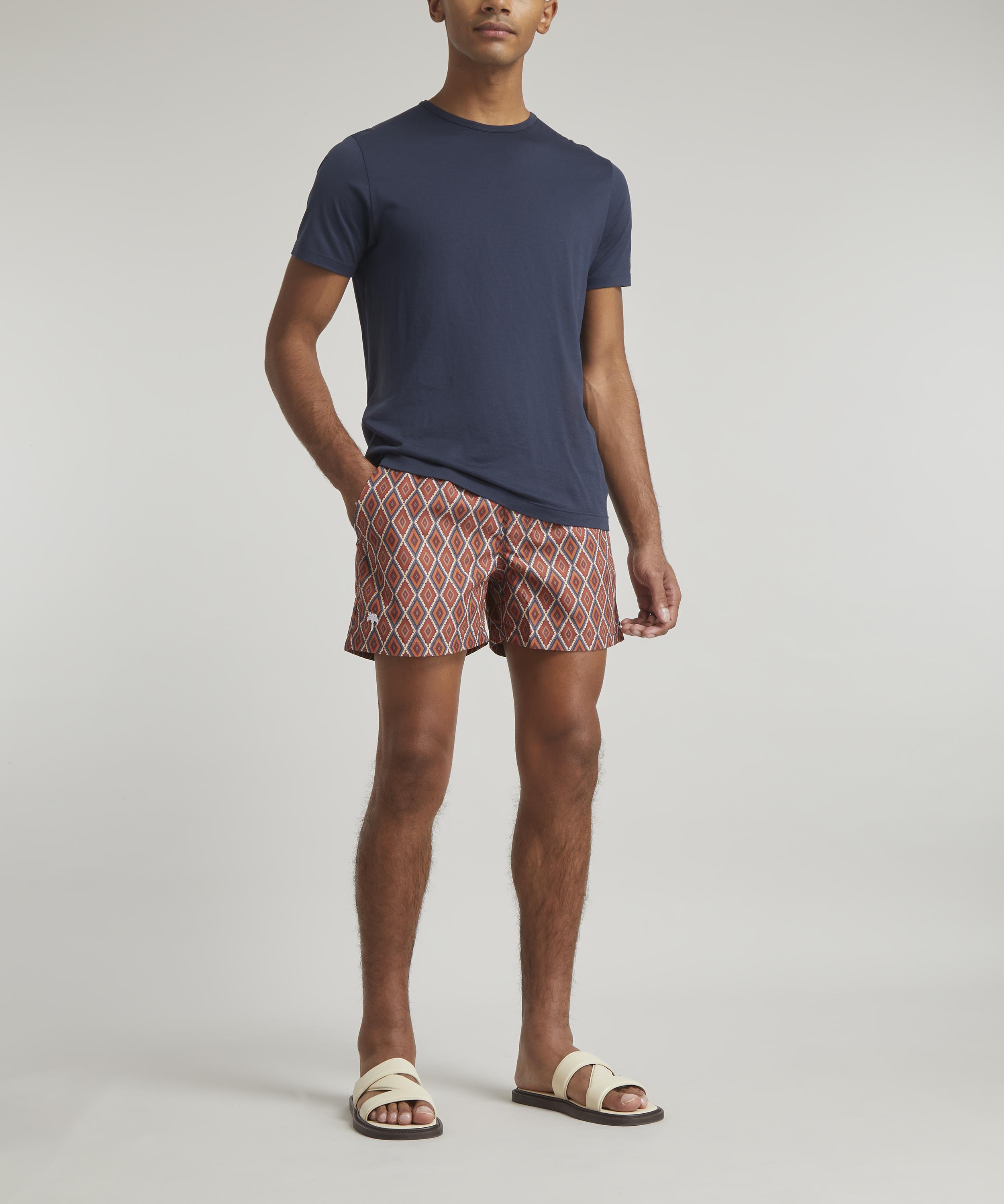 Printed canvas short, Oas, Shop Men's Shorts