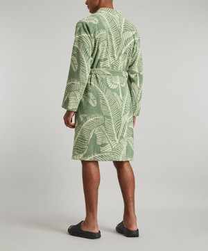 OAS - The Banana Leaf Terry Robe image number 3