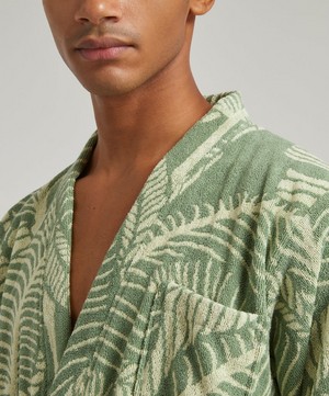 OAS - The Banana Leaf Terry Robe image number 4