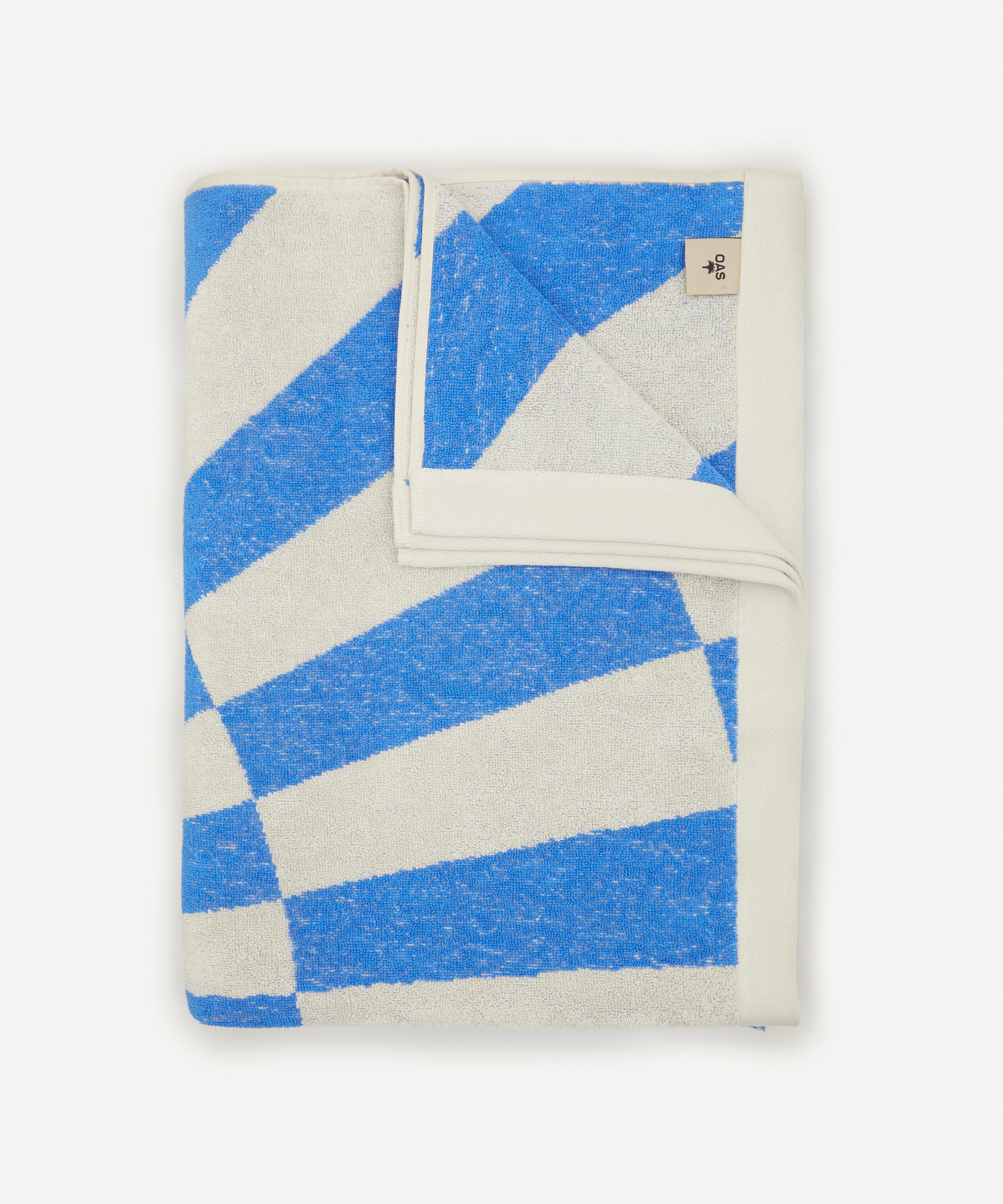 OAS - Large Kaleido Cotton Beach Towel image number 1