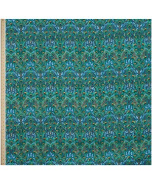 Liberty Fabrics - Peacock Manor Silk Satin image number 2