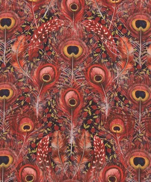Liberty Fabrics - Peacock Manor Silk Satin image number 0
