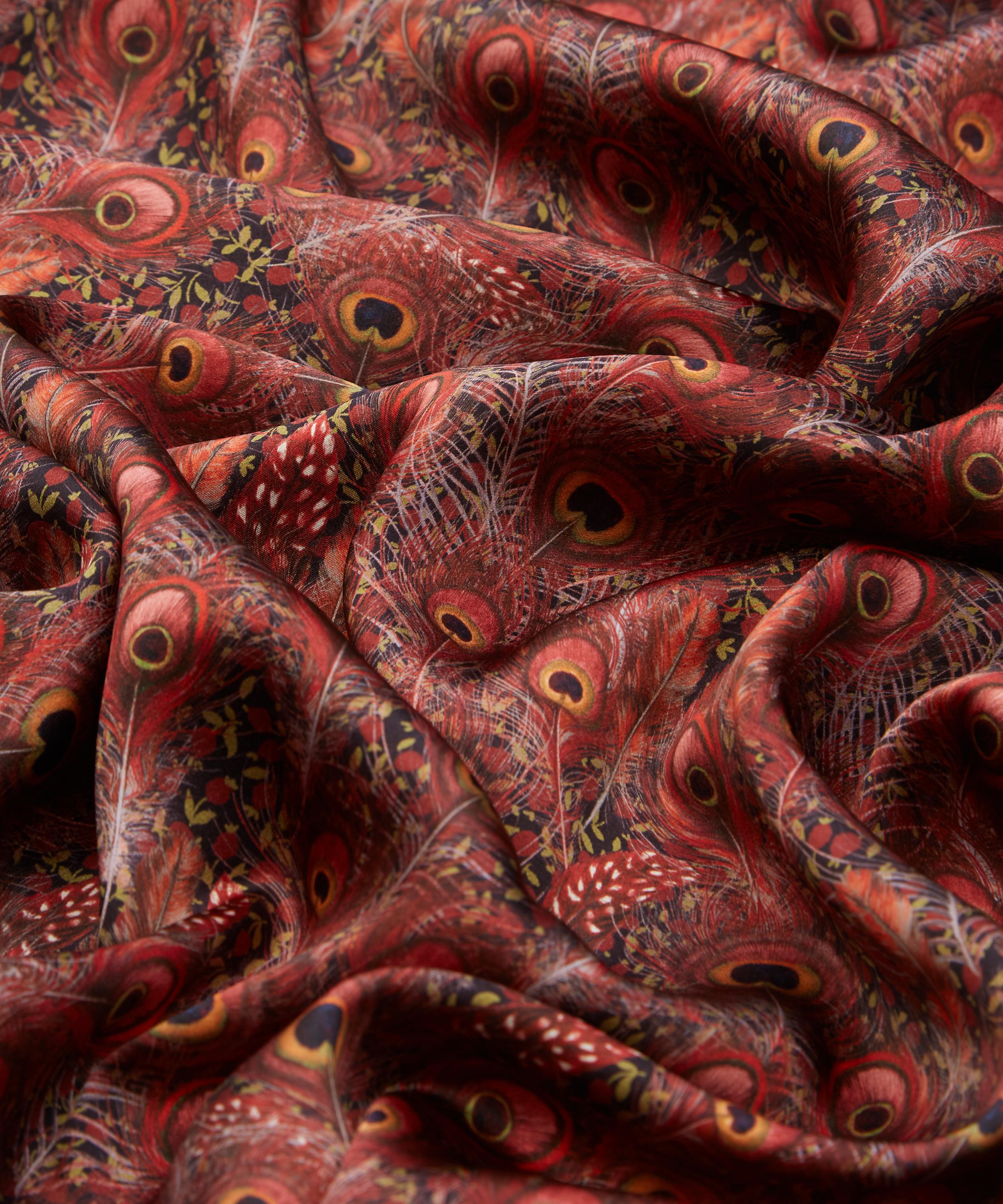 Liberty Fabrics - Peacock Manor Silk Satin image number 3