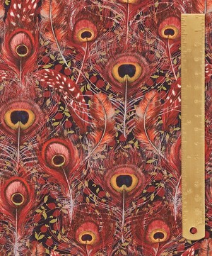 Liberty Fabrics - Peacock Manor Silk Satin image number 4