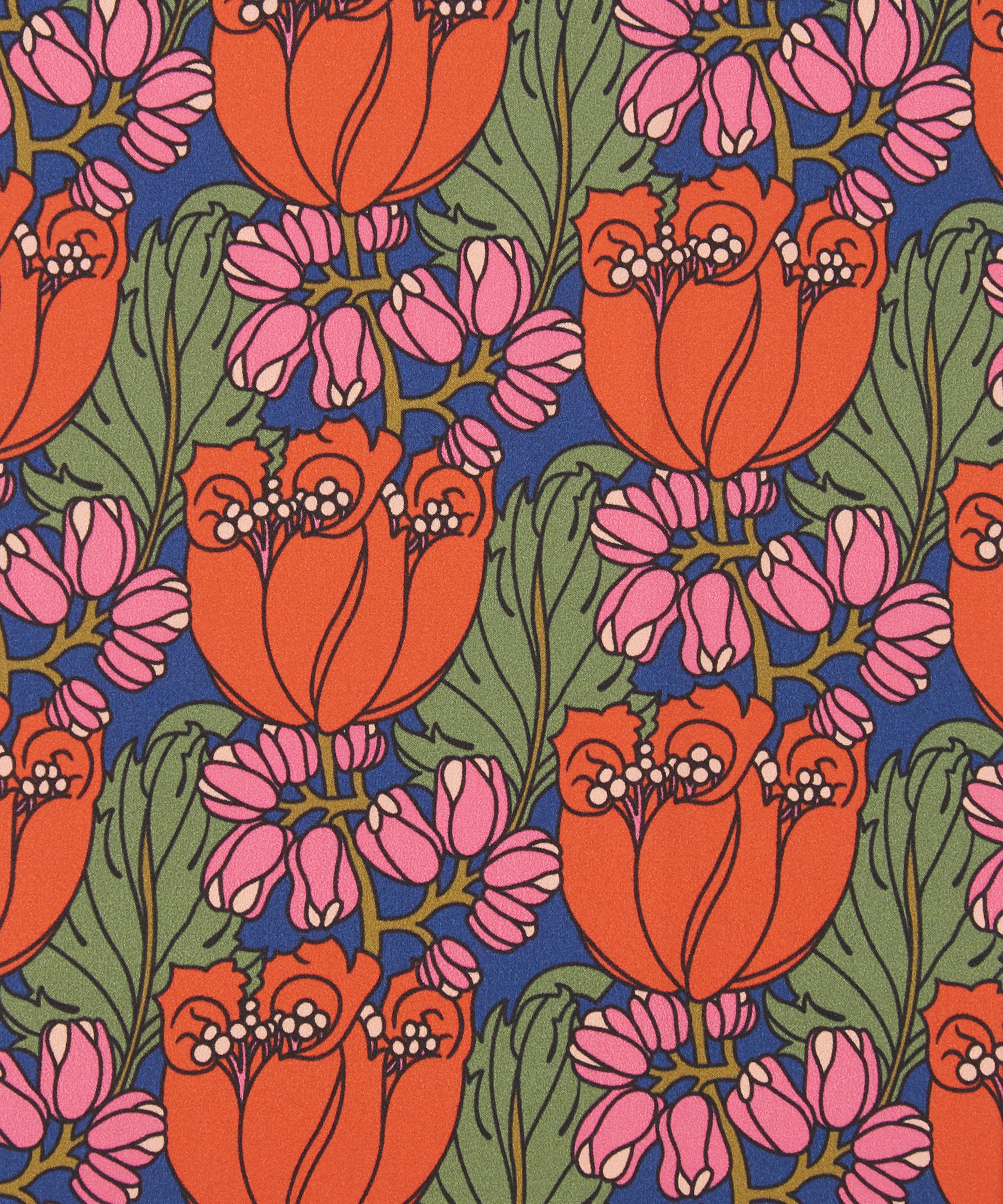 Liberty Fabrics - Tudor Fields Silk Satin image number 0