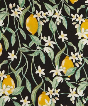 Liberty Fabrics - Lemon Blossom Silk Satin image number 0