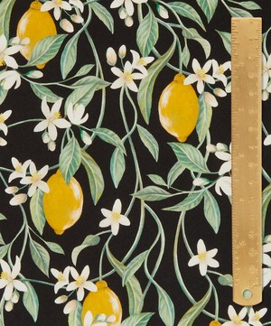 Liberty Fabrics - Lemon Blossom Silk Satin image number 4