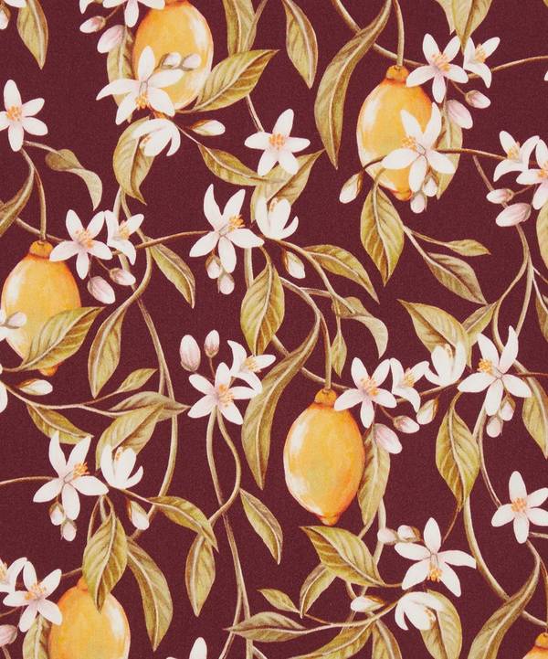 Liberty Fabrics - Lemon Blossom Silk Satin image number 0