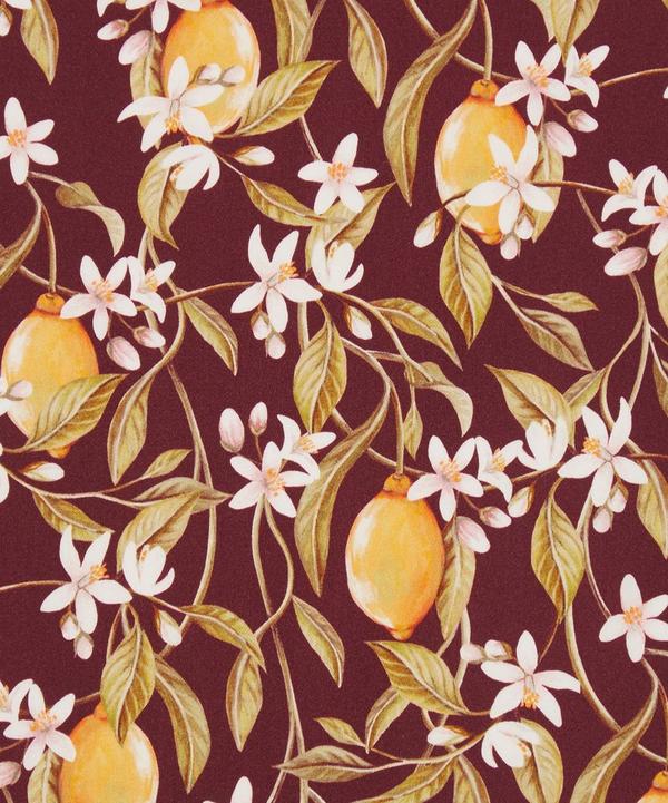 Liberty Fabrics - Lemon Blossom Silk Satin image number null