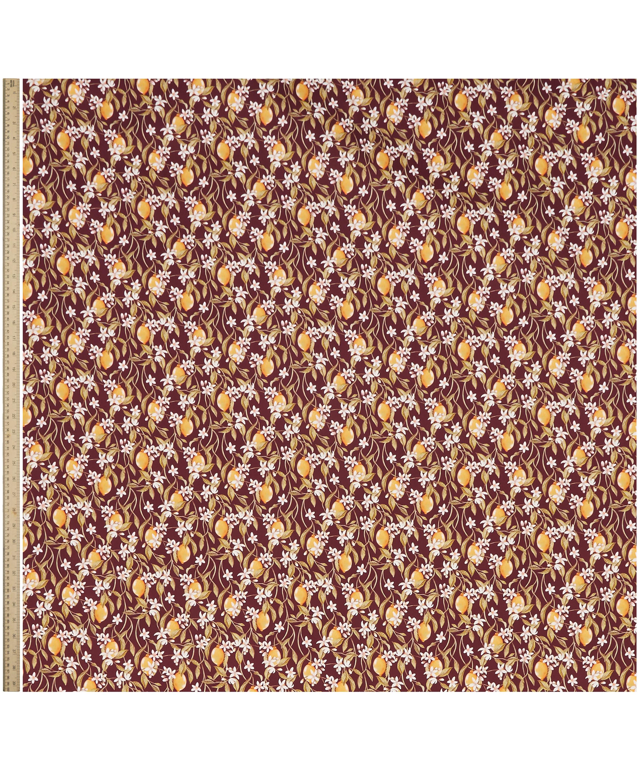 Liberty Fabrics - Lemon Blossom Silk Satin image number 1