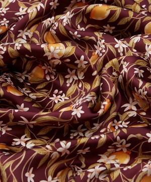 Liberty Fabrics - Lemon Blossom Silk Satin image number 3