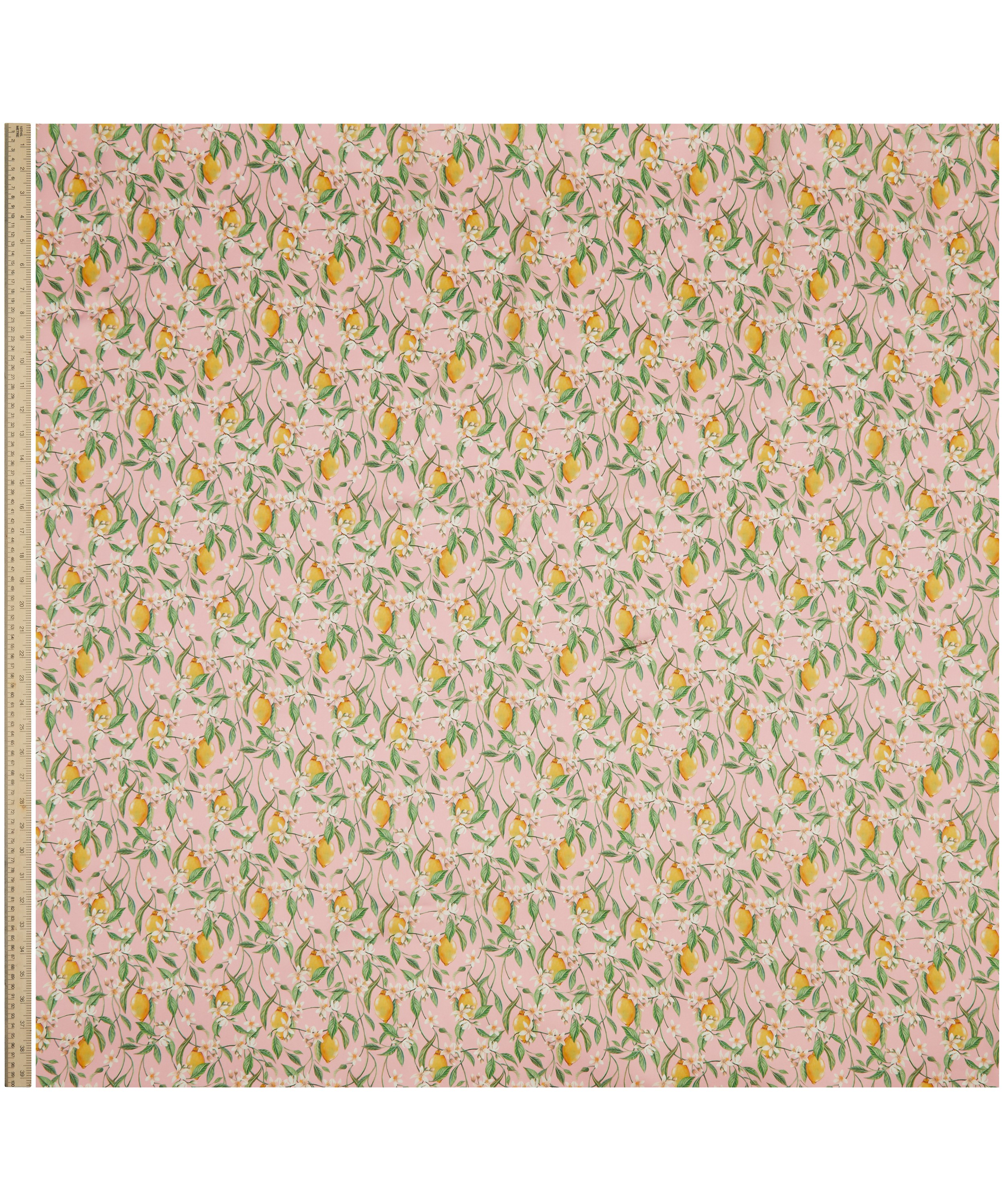 Liberty Fabrics - Lemon Blossom Silk Satin image number 1