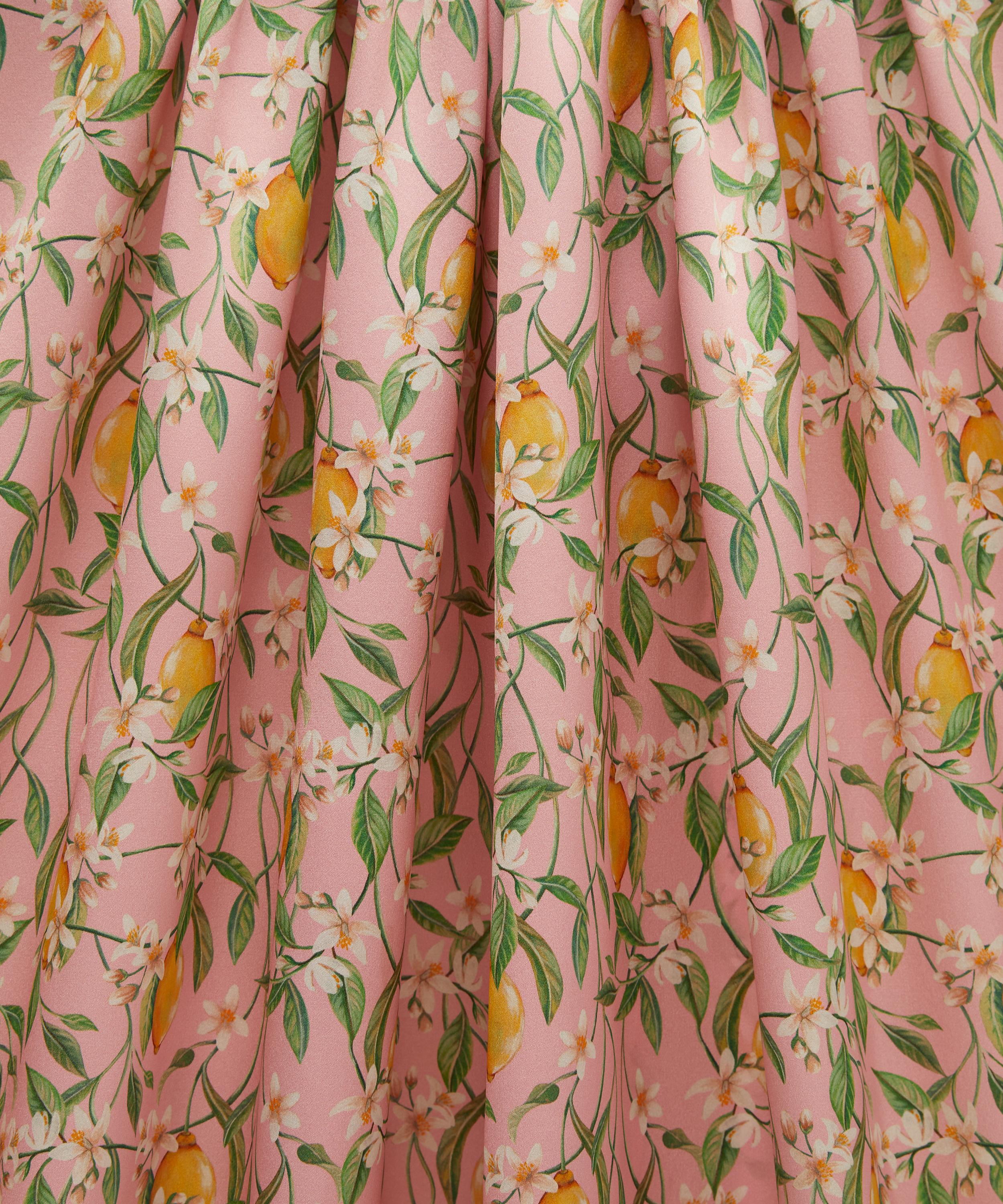 Liberty Fabrics - Lemon Blossom Silk Satin image number 2