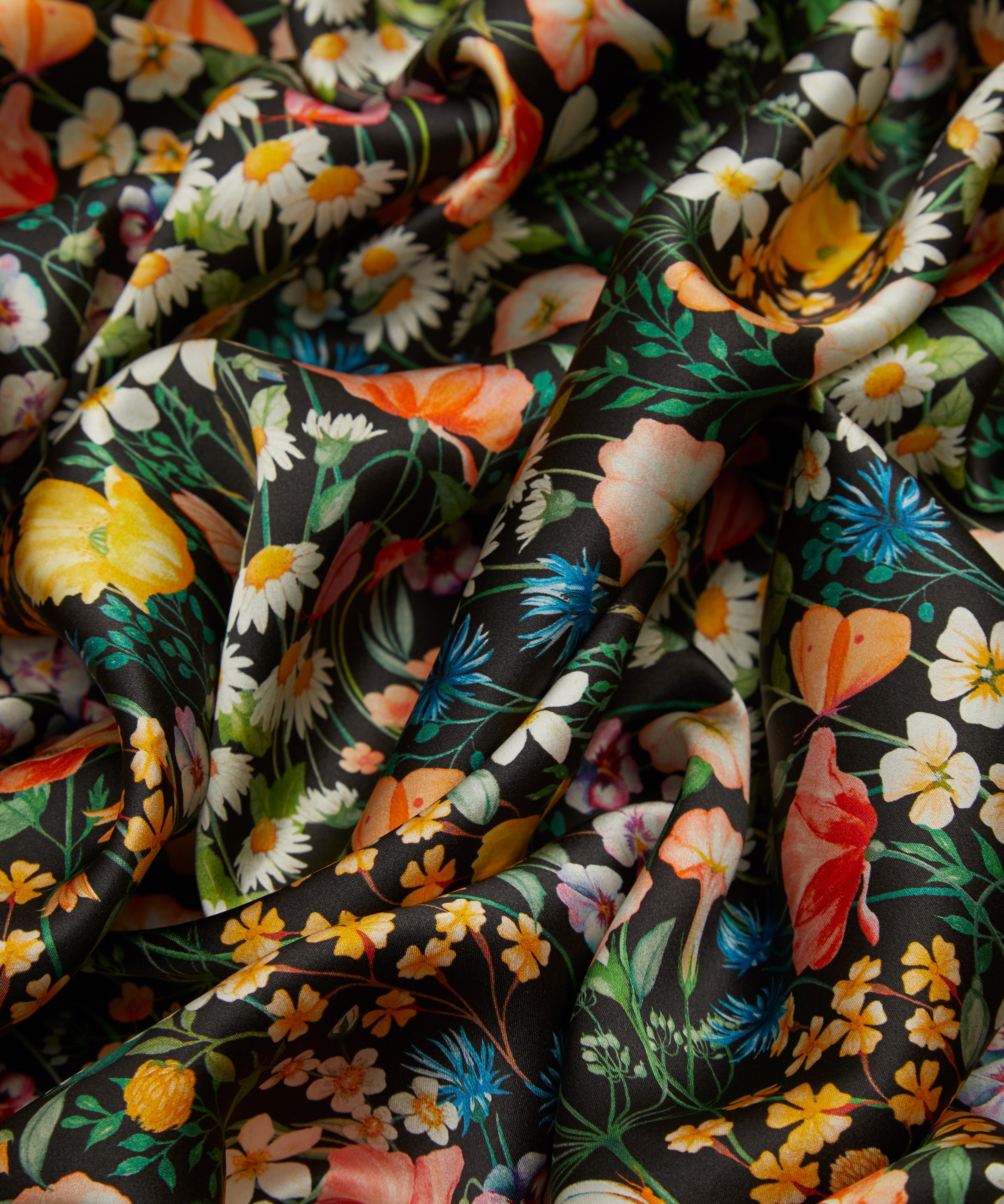 Liberty Fabrics - Jude's Floral Silk Satin image number 3