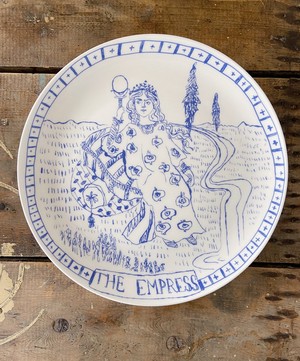 Josephine Dessine - Empress Tarot Porcelain Plate image number 1