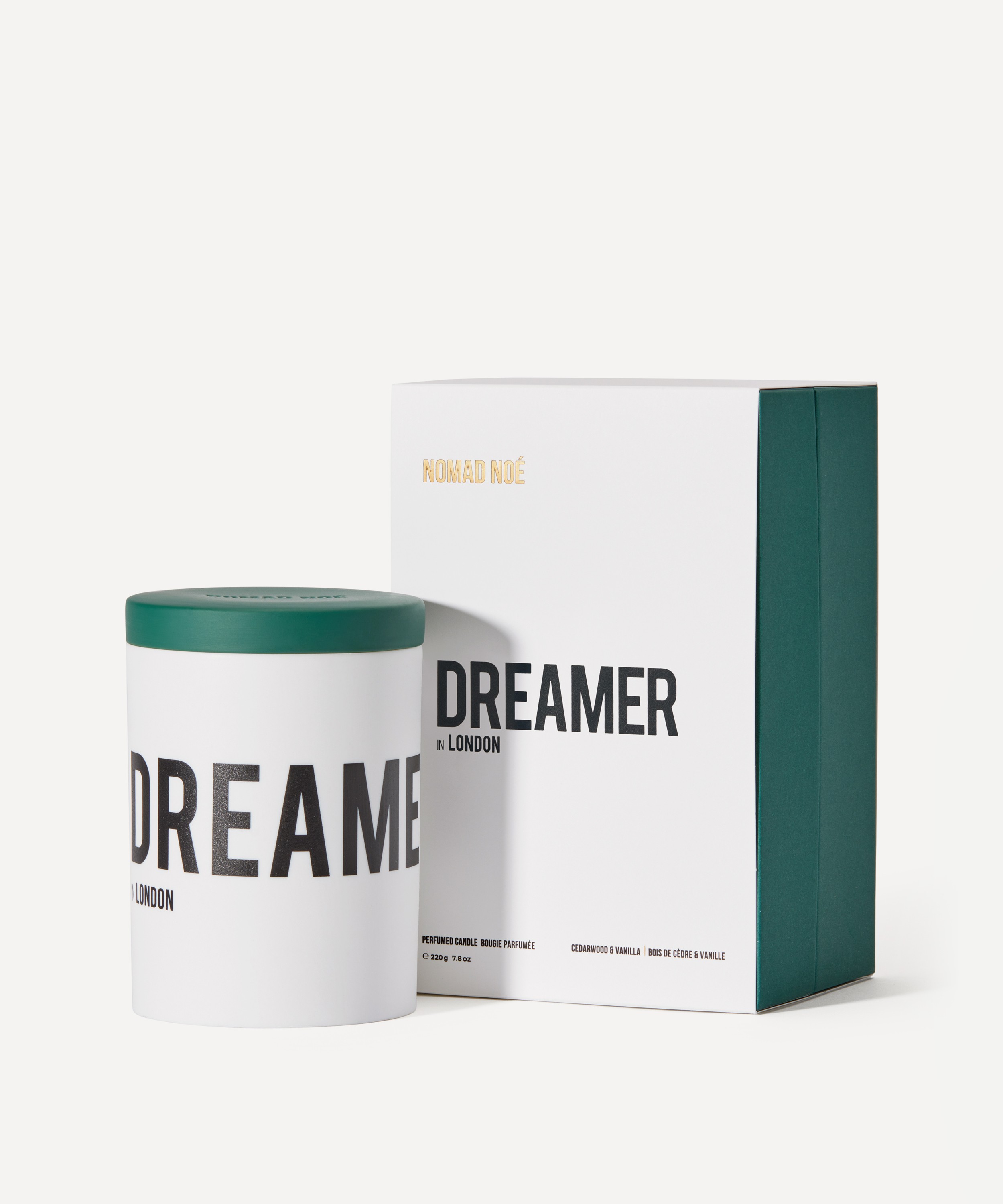 Nomad Noé - DREAMER in London Cedarwood & Vanilla Scented Candle 220g image number 0