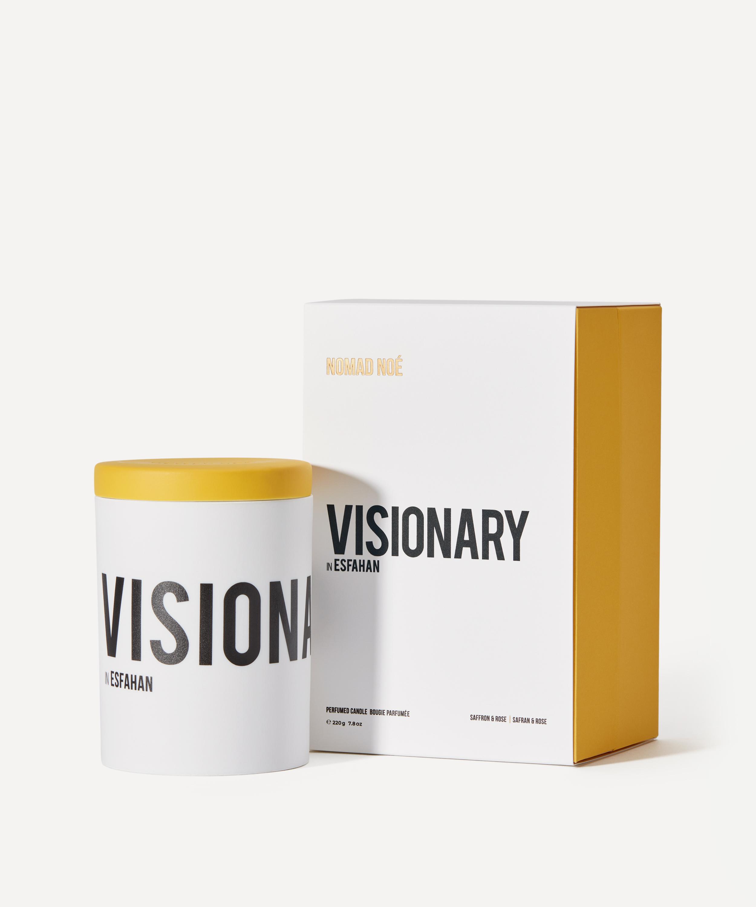 Nomad Noé - VISIONARY in Esfahan Saffron & Rose Scented Candle 220g image number 0