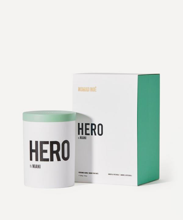 Nomad Noé - HERO in Niani Amber & Patchouli Scented Candle 220g image number null
