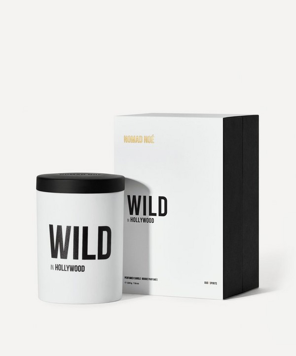 Nomad Noé - WILD in Hollywood Oud & Spirits Scented Candle 220g image number null