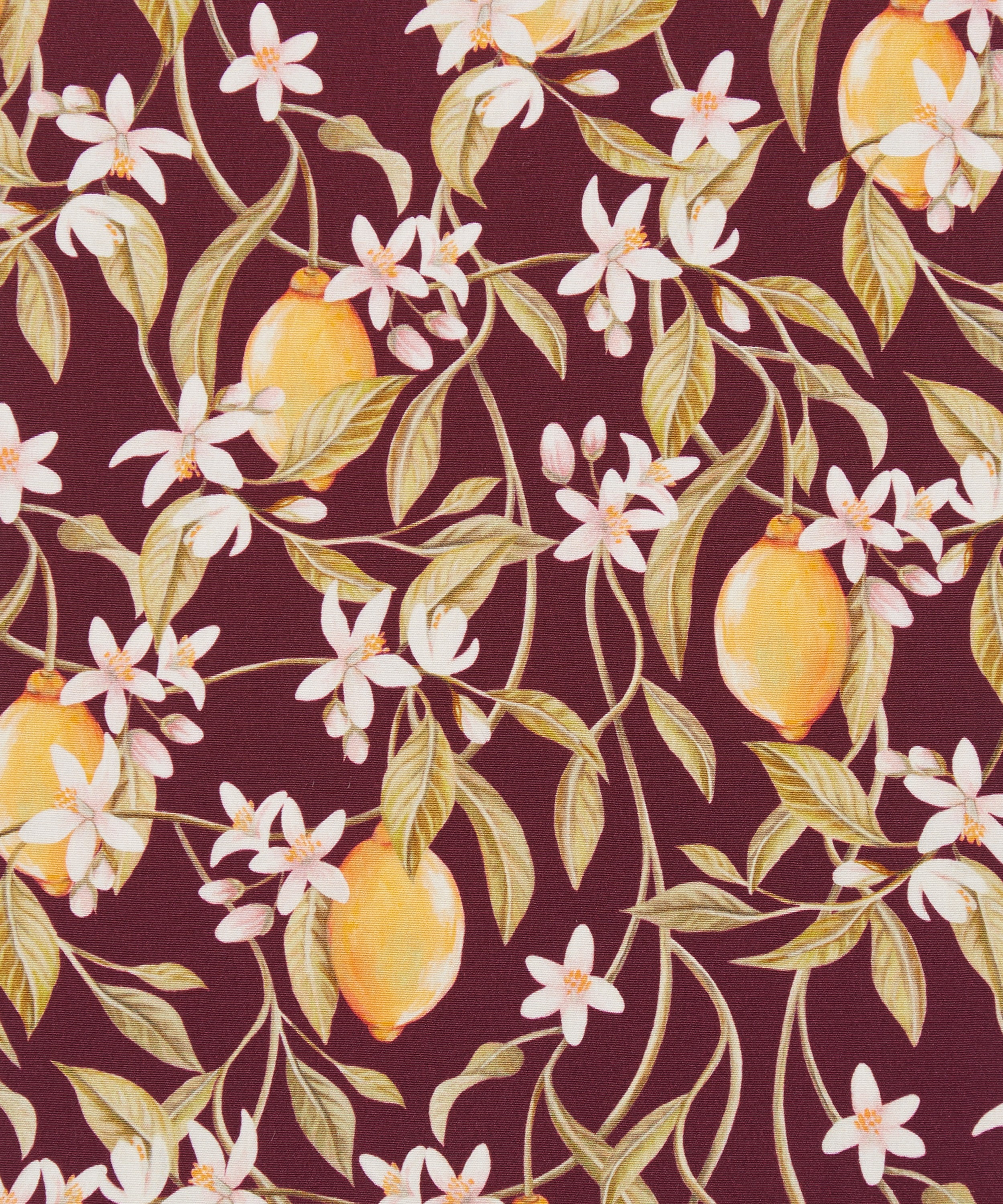 Liberty Fabrics - Lemon Blossom Crepe de Chine image number 0