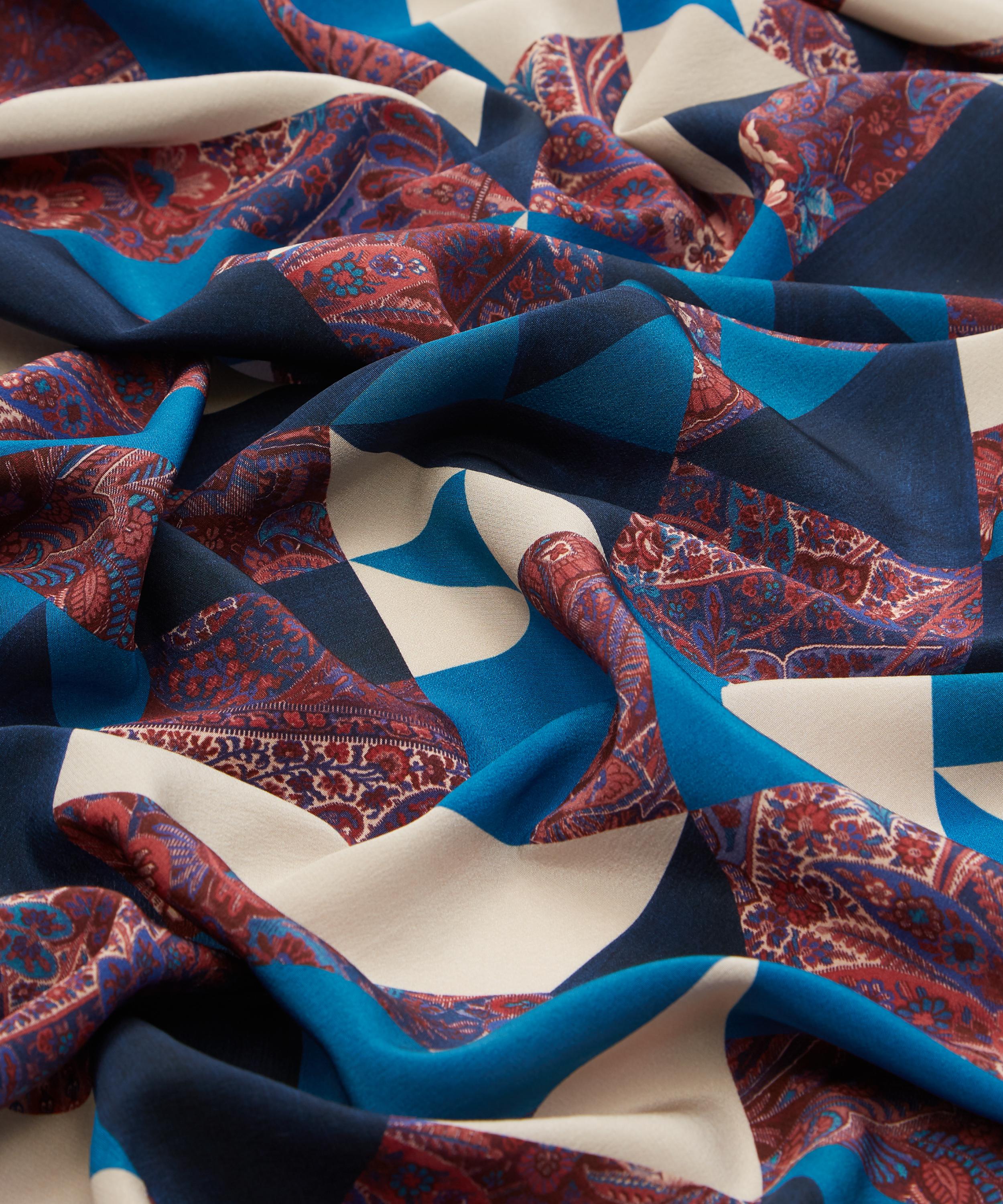 Liberty Fabrics - Eastern Patchwork Crepe de Chine image number 3