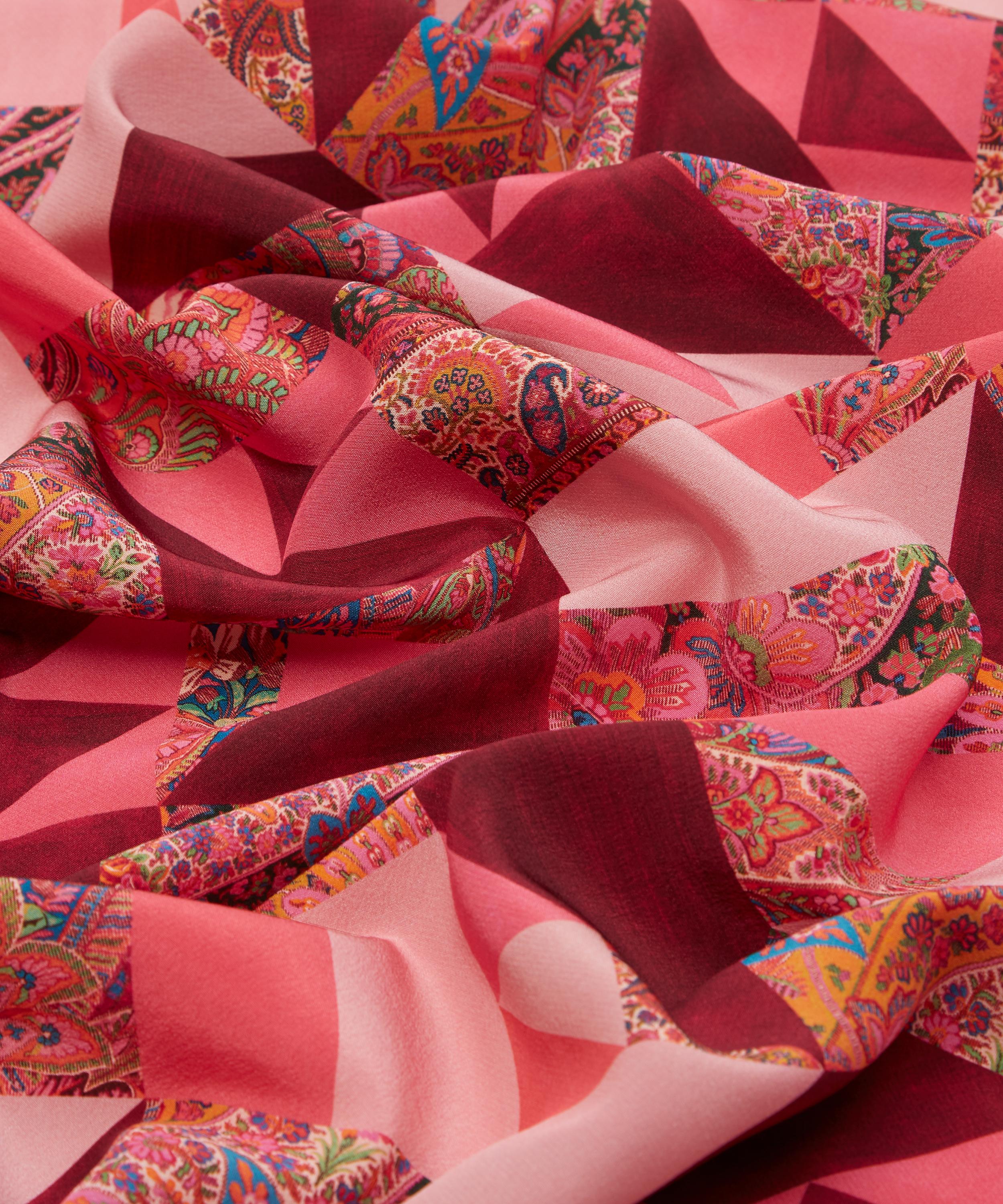 Liberty Fabrics - Eastern Patchwork Crepe de Chine image number 3