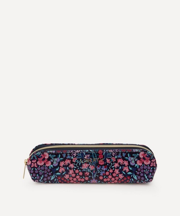 Liberty - Tanjore Gardens Tile Navy Pencil Case image number null