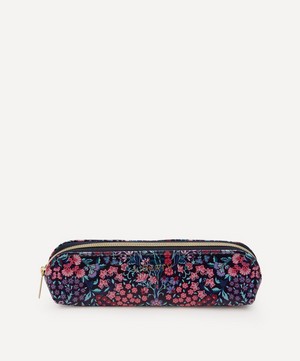 Liberty - Tanjore Gardens Tile Navy Pencil Case image number 0