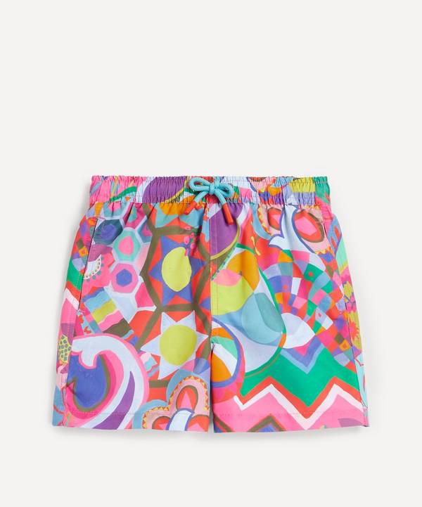 Boardies - x Liberty Bohemia Recycled Swim Shorts 1-8 Years image number 0