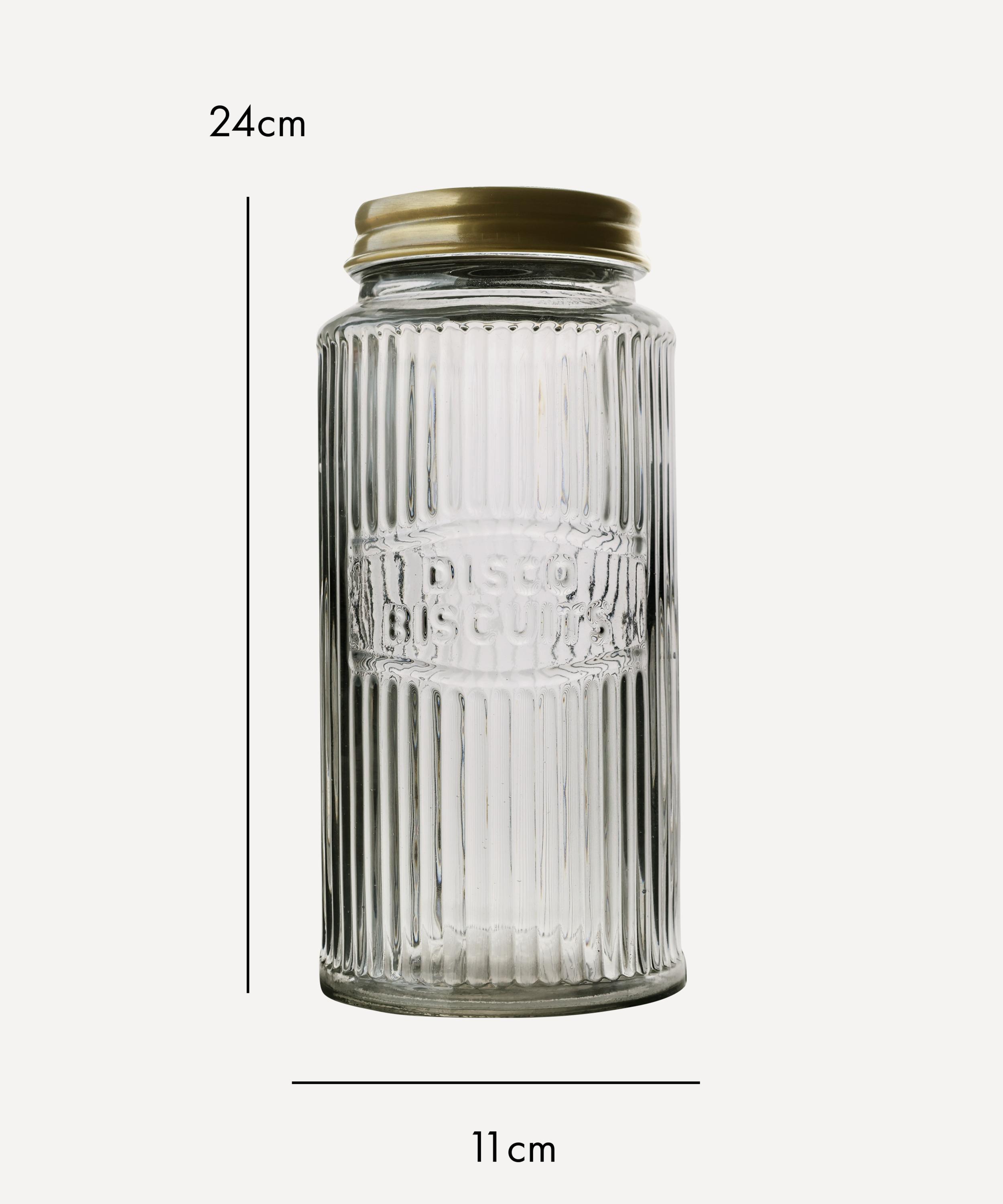 Buy Clear Ribbed Glass Storage Jars from the Next UK online shop